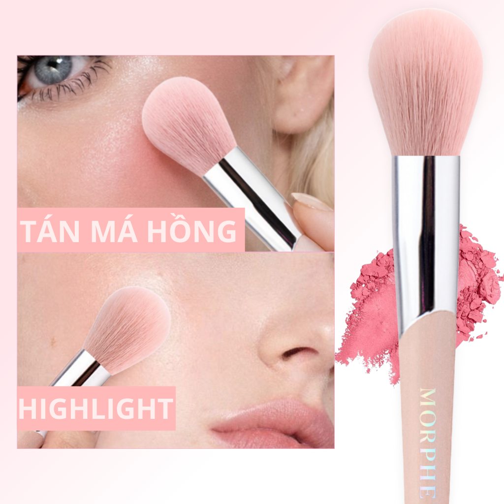 Cọ Trang Điểm Má Hồng Và Highlight MORPHE Blush Brush M112